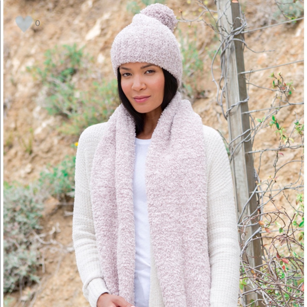 Barefoot Dreams Beanie and Scarf Set